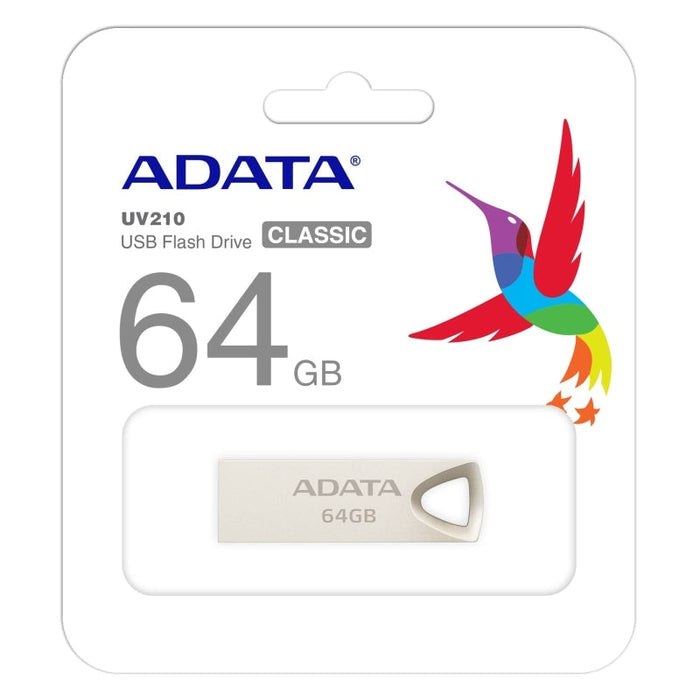 Памет Adata 64GB UV210 USB 2.0-Flash Drive Grey