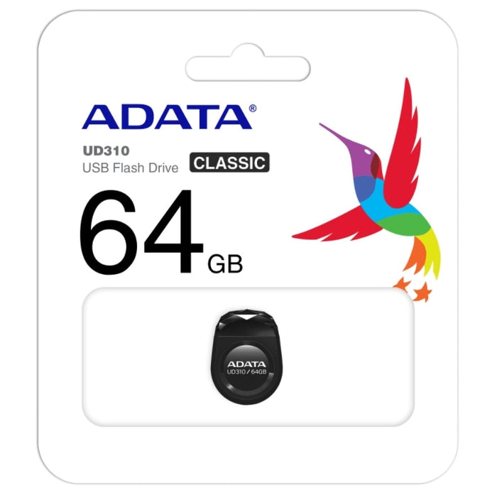 Памет Adata 64GB UD310 USB 2.0-Flash Drive Black