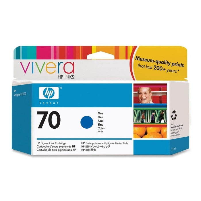 Консуматив HP 70 130-ml Blue Ink Cartridge