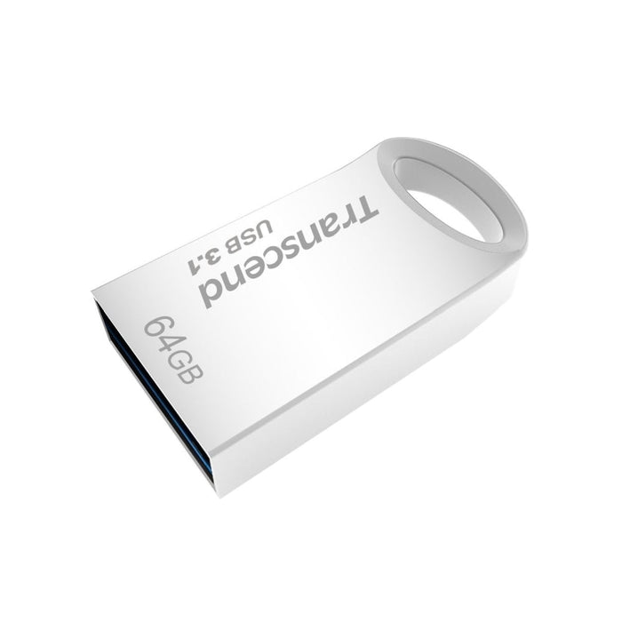 Памет Transcend 64GB JETFLASH 710 USB 3.1 Silver Plating