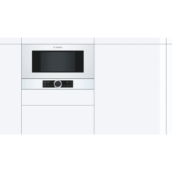 Микровълнова печка Bosch BFL634GW1 Built-in microwave left