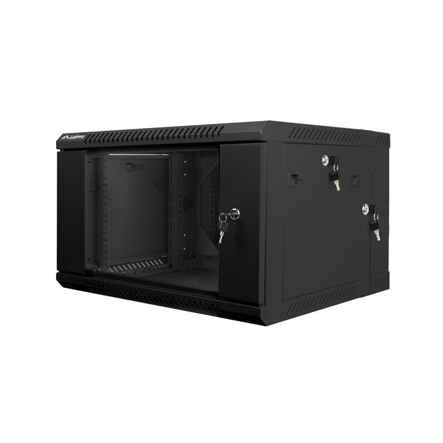 Комуникационен шкаф Lanberg rack cabinet 19” double-section