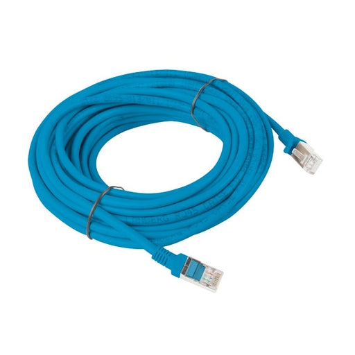 Кабел Lanberg patch cord CAT.5E FTP 10m blue