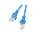 Кабел Lanberg patch cord CAT.5E 0.25m blue