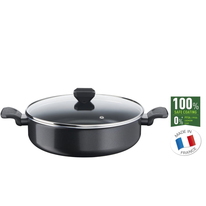 Тиган Tefal B5677253 Simply Clean Shallowpan 28 with lid