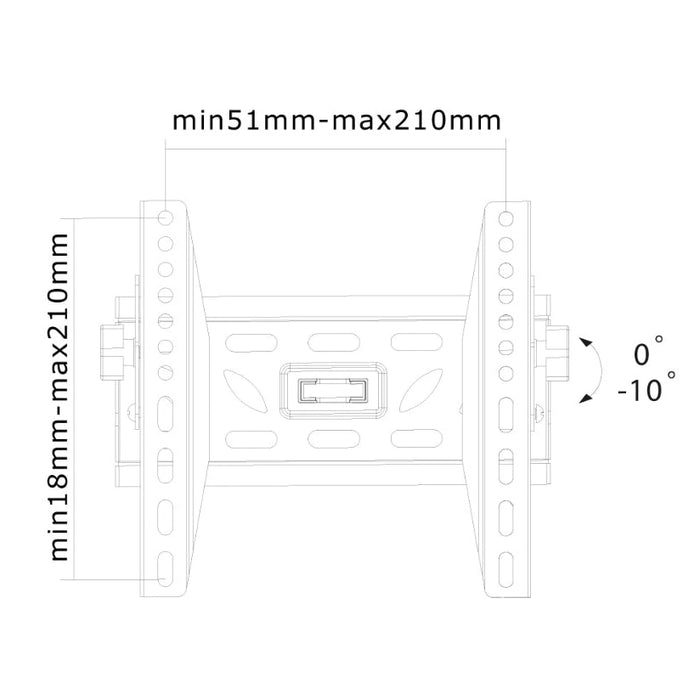 Стойка Neomounts by NewStar Flat Screen Wall Mount