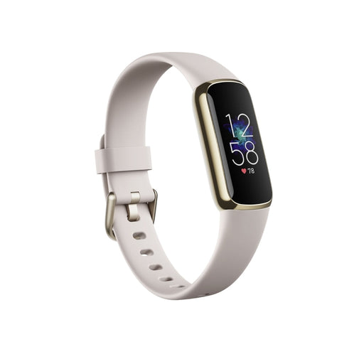 Фитнес гривна Fitbit Luxe Soft Gold White