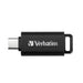 Памет Verbatim Retractable USB-C 3.2 Gen 1 Drive 64GB