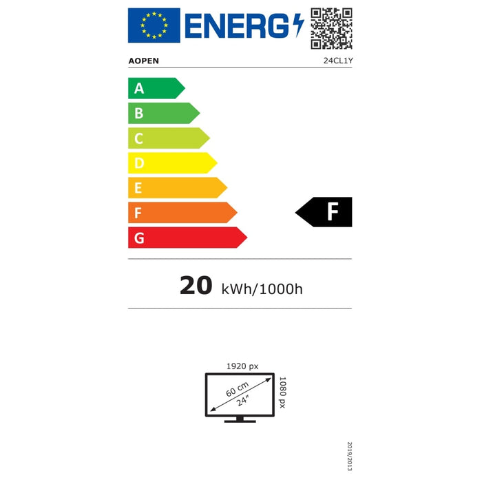 Монитор Aopen powered by Acer 24CL1Ybi 23.8’’ 16:9 IPS FHD