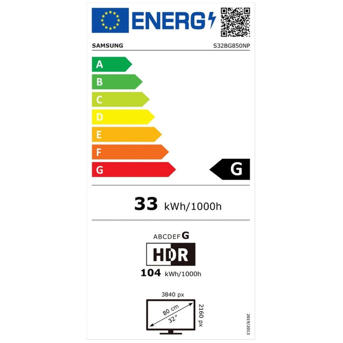 Монитор Samsung LS32BG850N 32 Odyssey Neo G8,Curved VA 240Hz