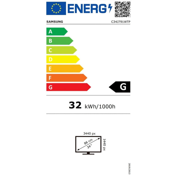 Монитор Samsung LC34J791 34 CURVED VA 1500R 100Hz 4 ms GTG