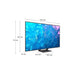 Телевизор Samsung 55 55Q70C 4K QLED SMART Wireless Network