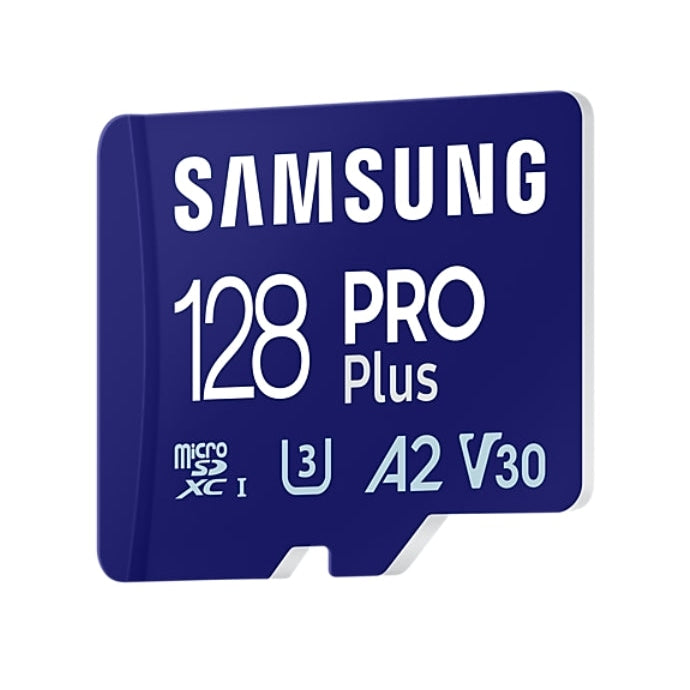 Памет Samsung 128GB micro SD Card PRO Plus with Adapter