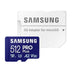 Памет Samsung 512GB micro SD Card PRO Plus with Adapter