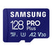 Памет Samsung 128GB micro SD Card PRO Plus with USB Reader