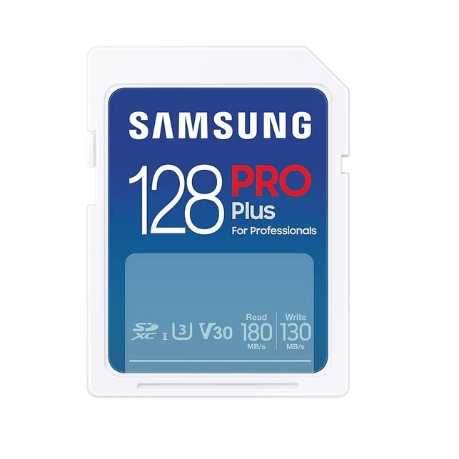 Памет Samsung 128GB SD Card PRO Plus UHS-I Read 180MB/s -