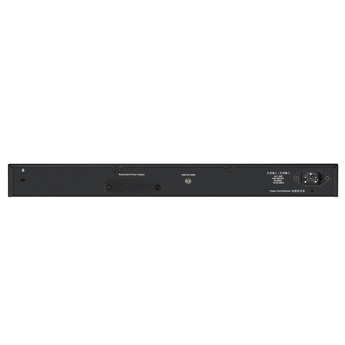 Комутатор D-Link 24 x 10/100/1000BASE-T PoE ports (370W