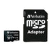 Памет Verbatim micro SDXC 128GB Class 10 (Incl. Adaptor)