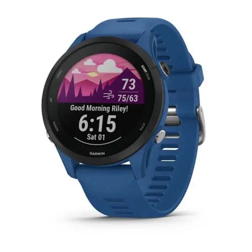 Смарт часовник Garmin Forerunner 255, 46mm, GPS, син