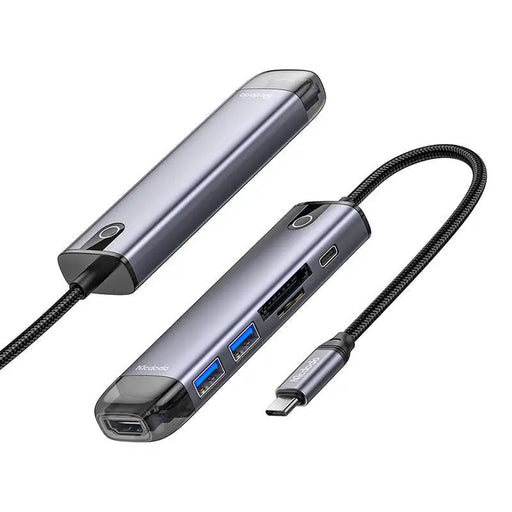 10в1 хъб Mcdodo HU-7420 USB-C към USB-C HDMI VGA