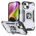 Кейс Wozinsky Ring Armor за iPhone 15 Plus сребрист