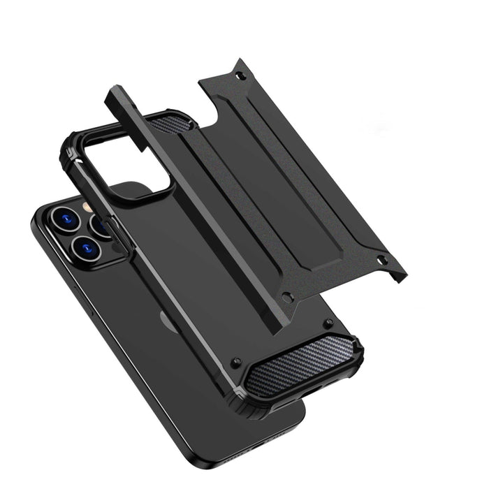 Кейс HQWear Hybrid Armor за iPhone 15 Pro Max син