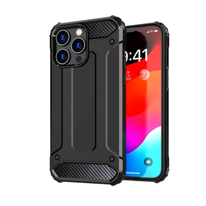 Кейс HQWear Hybrid Armor за iPhone 15 Pro Max черен