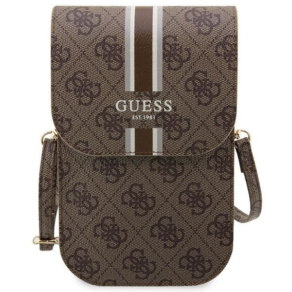 Чантичка Guess GUWBP4RPSW кафява / кафява 4G Stripes