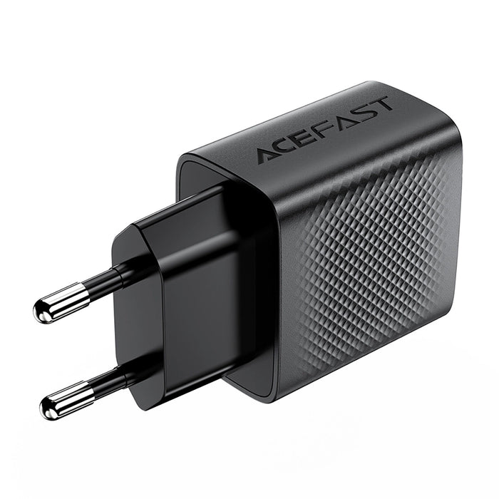 Зарядно Acefast A86, 2x USB-A, 12W, черно