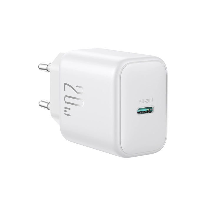 Зарядно Joyroom JR-TCF20, USB-C, PD, 20W, бяло