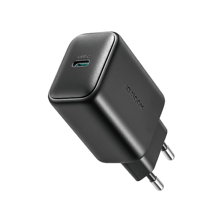 Зарядно с кабел Joyroom JR-TCF23, USB-C, 25W, SFC / PPS / PD, USB-C / USB-C, 1m, черно