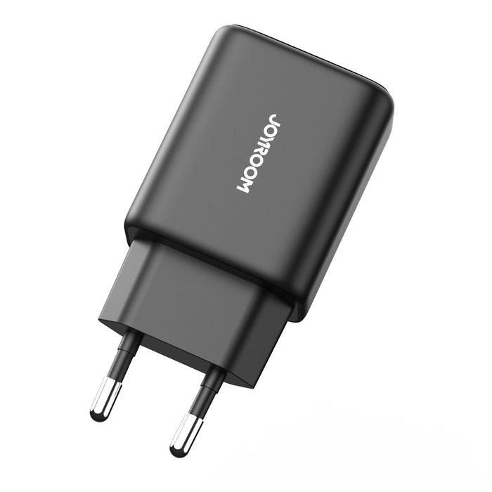 Зарядно с кабел Joyroom JR-TCF23, USB-C, 25W, SFC / PPS / PD, USB-C / USB-C, 1m, черно