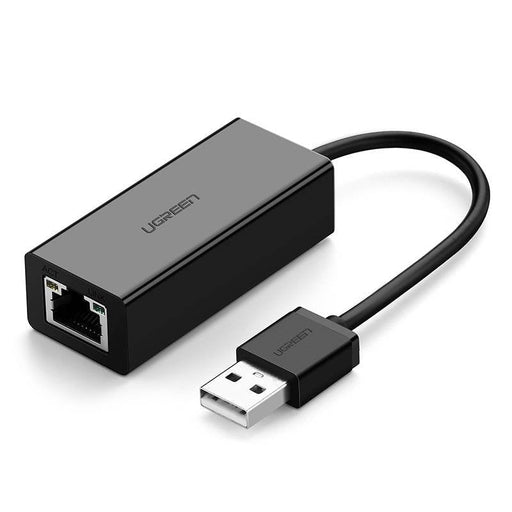 Мрежови адаптер UGREEN CR110 USB към RJ45 черен