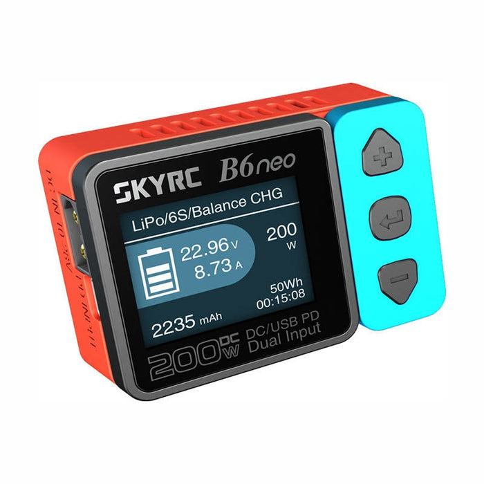 Смарт зарядно устройство SkyRC B6neo DC:200W; PD: max. 80W