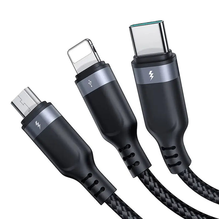 3в1 кабел Joyroom S-A18 USB-A - Lightning / USB-C