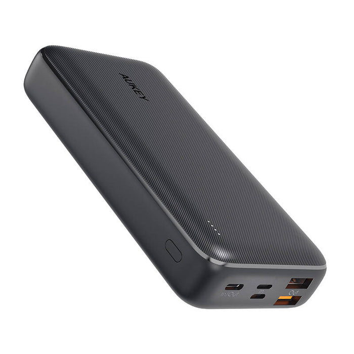 Преносима батерия Aukey PB-N74S, 20000mAh, 20W PD, 22,5W SCP, черна