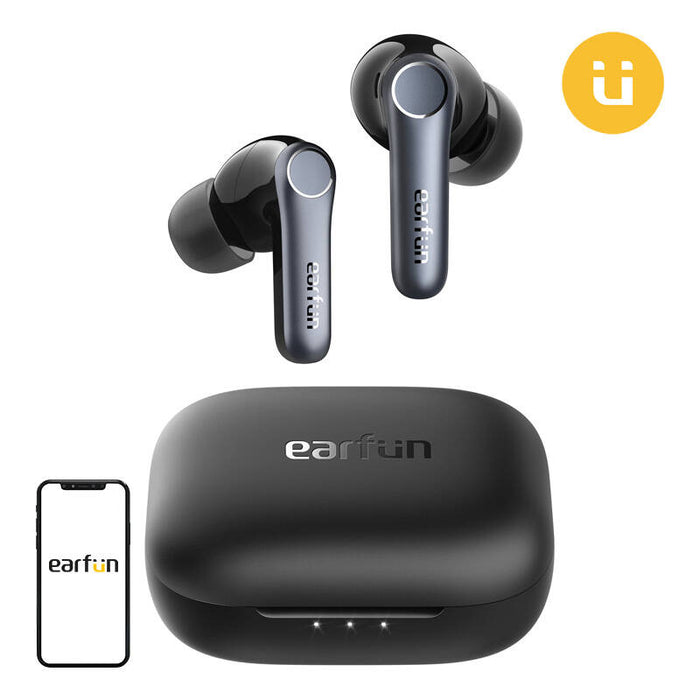 Безжични слушалки EarFun Air Pro 4, ANC, черни