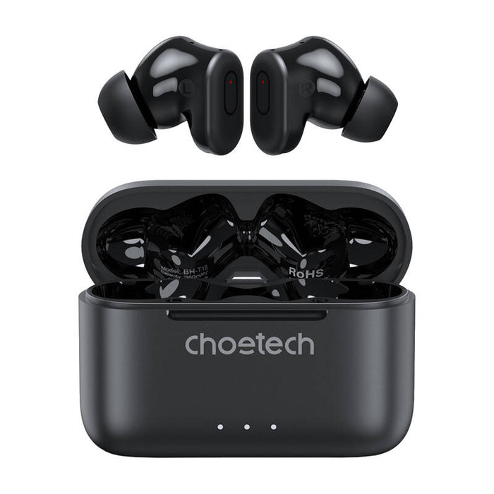 Безжични слушалки Choetech BH-T15 ANC+ENC, Bluetooth 5.3, черни