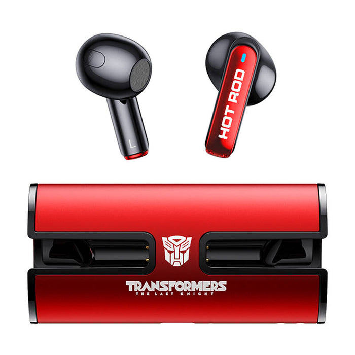 Безжчни слушалки Transformers TF-T02, Bluetooth 5.3, червени