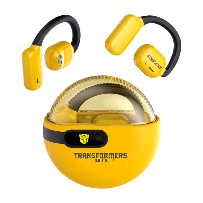 Безжчни слушалки Transformers TF-T09, Bluetooth 5.4, жълти