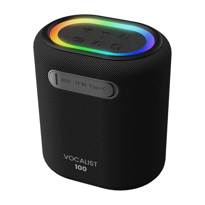 Безжична колонка с микрофон HiFuture Vocalist 100, 3600 mAh, 25W, черна