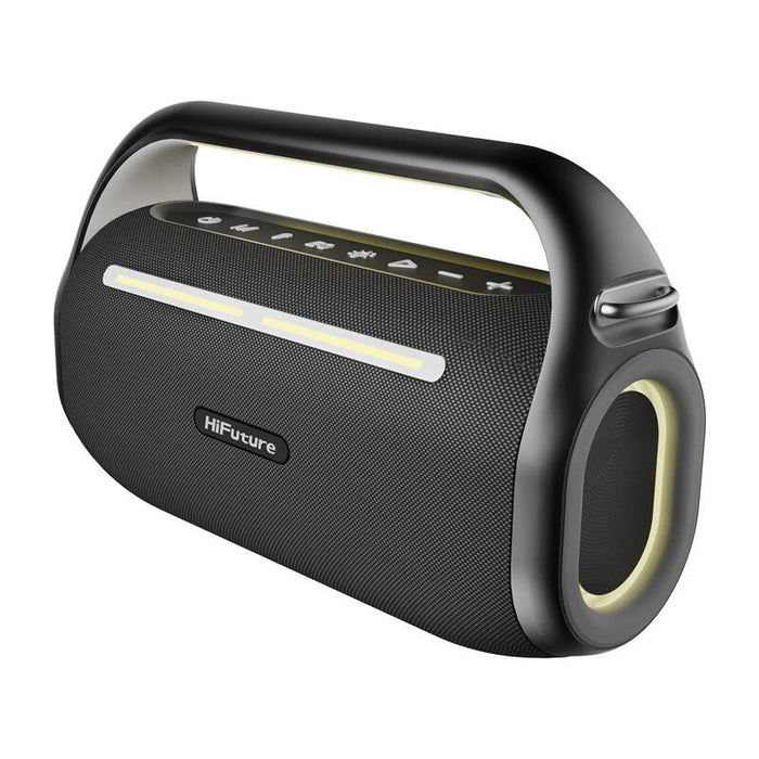 Безжична колонка с микрофон(2бр.) HiFuture Music Box 100, 8000 mAh, 70W, черна