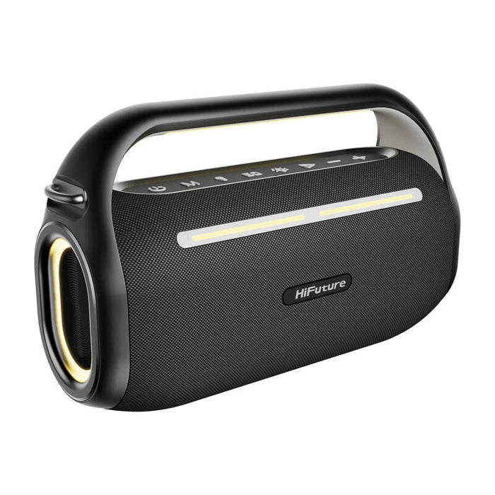 Безжична колонка с микрофон(2бр.) HiFuture Music Box 100, 8000 mAh, 70W, черна