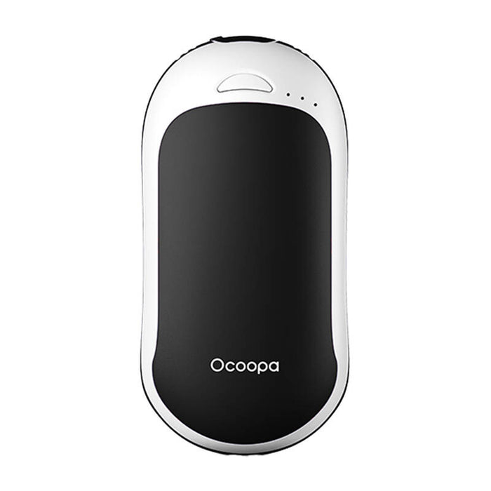 Преносима батерия / нагревател за ръце Ocoopa HotPal PD, 5000 mAh, черно-бяла