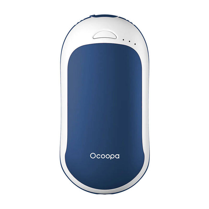 Преносима батерия / нагревател за ръце Ocoopa HotPal PD, 5000 mAh, синьо-бяла