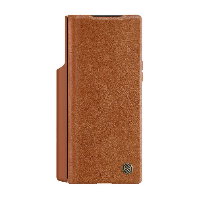 Кейс Nillkin Qin Pro Leather за Samsung Galaxy Z Fold 6 5G, бежов