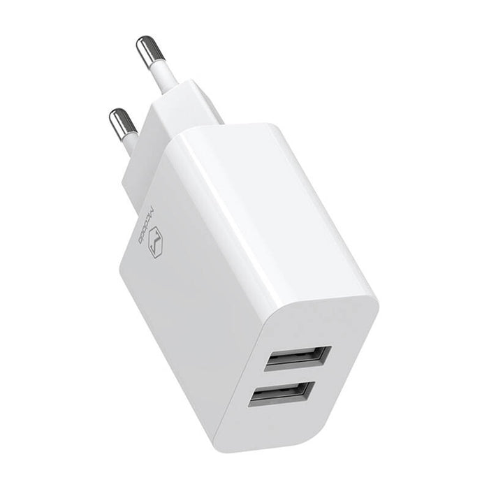 Зарядно с кабел Mcdodo Dual USB CH-6721, USB-C, 1m, бяло