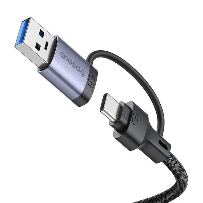 4в1 хъб Baseus UltraJoy USB-A & USB-C към 3x USB3.0