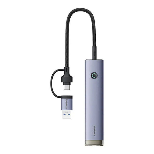 4в1 хъб Baseus UltraJoy USB-A & USB-C към 3x USB3.0