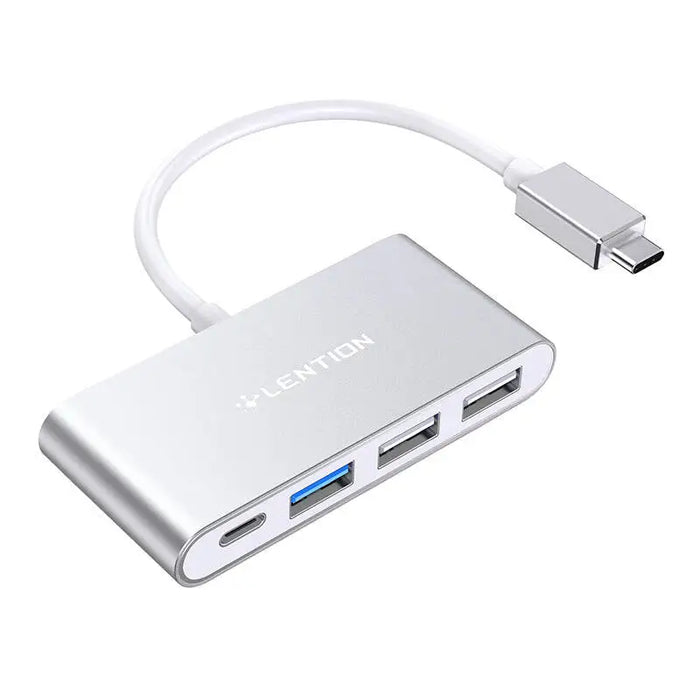 4в1 хъб Lention USB-C към USB 3.0 + 2x USB 2.0